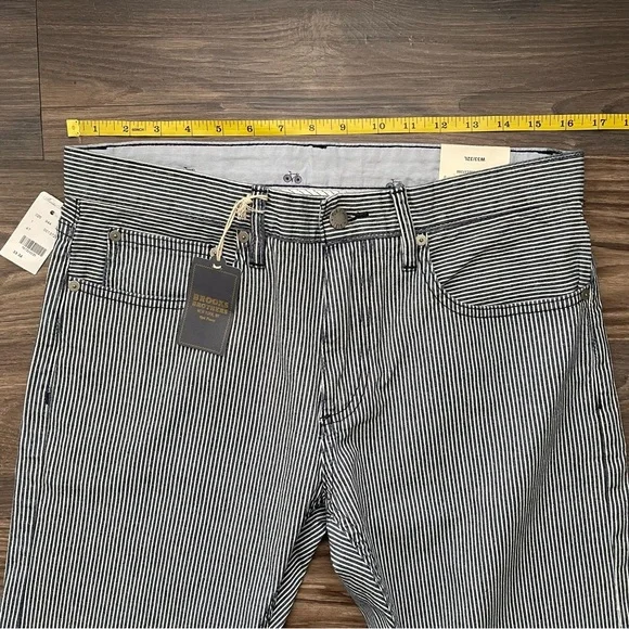 Brooks Brothers Red Fleece Denim Striped Pants (NWT) - Picture 9 of 14